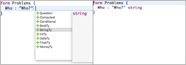 Optional Completion